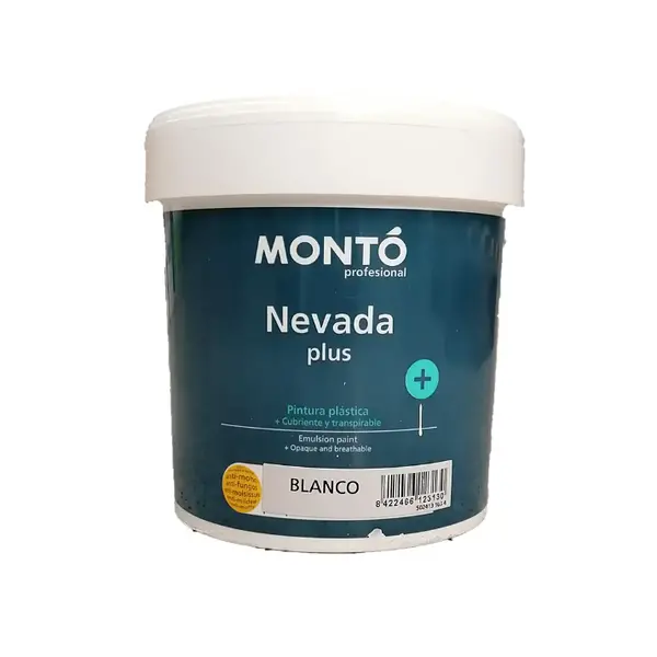 Водоемульсійна фарба для стін та стелі Monto Nevada Plus