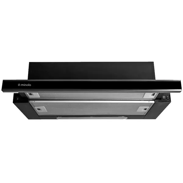 Kitchen hood MINOLA HTL 6060 I BL GLASS 430