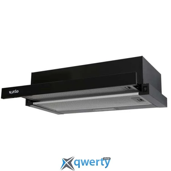 Kitchen hood VENTOLUX GARDA 60 BK 500 LED