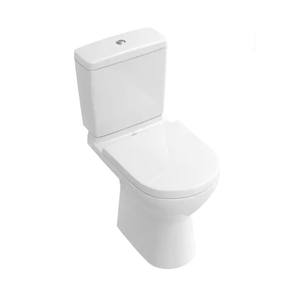Компакт в комплекті Villeroy Boch 5661T301 O.Novo унітаз-компакт з кришкою 9M38S101 білий - 459044