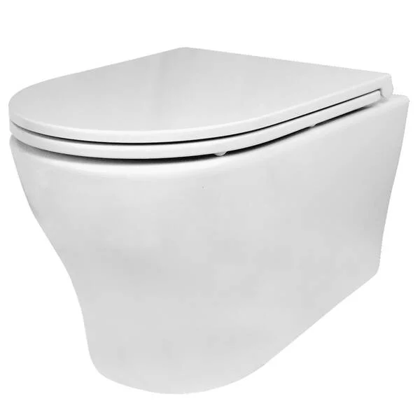 Унитаз подвесной безобедочный 3121121 FRESH 2.0 Vortex Flush с крышкой soft-close Код- 559356