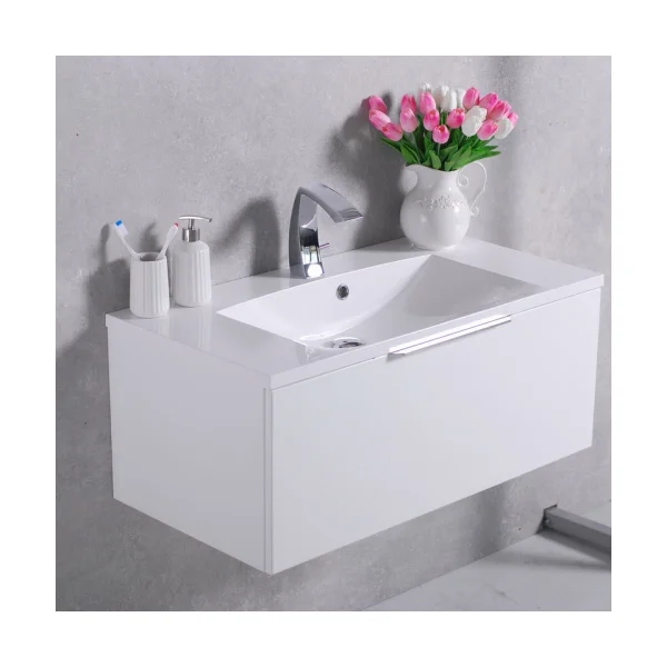 Тумба Fancy Marble Bermuda 1 з умивальником Amelia 900, Bermuda 1 (Bermuda 1 + 0709101)