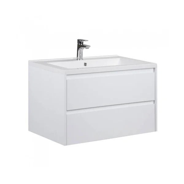 Тумба MDD Marko 80-A з умивальником Cosmopolitan 80 біла