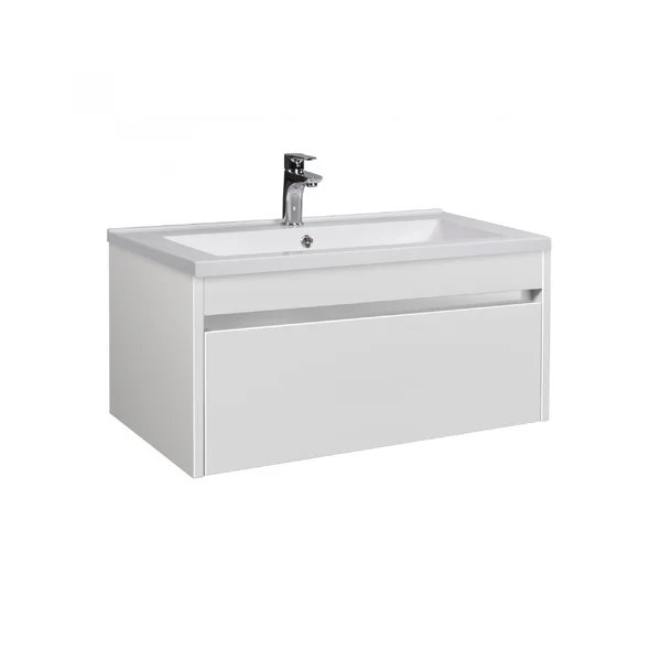 Тумба MDD Prime 80-А з умивальником Cosmo 80 підвісна 