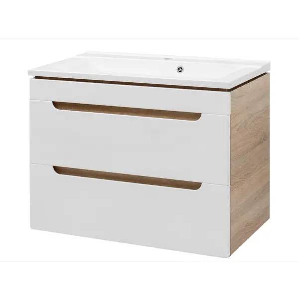 Тумба MIRATER підвісна з умивальником 