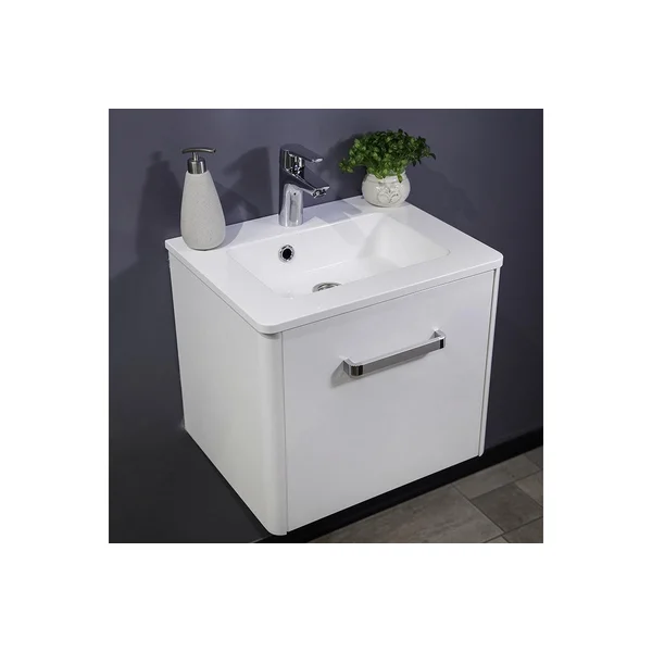 Комплект Bali 50, тумба з умивальником Annabele 500 (FANCY MARBLE 500x420x400)