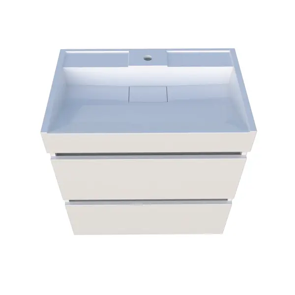 Тумба з умивальником Fancy Marble. Тумба Palma 70-2 з умивальником Vitold 700