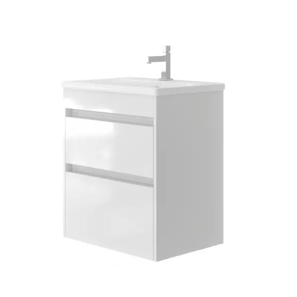 Тумба JUVENTA Luton Lt-65 на ніжках біла