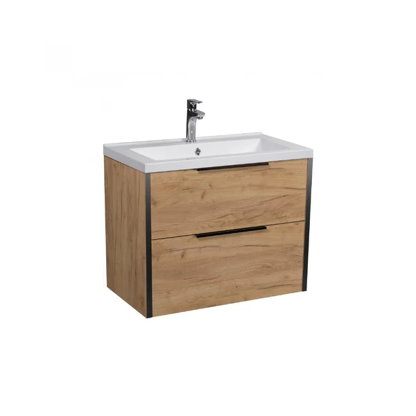 Тумба MDD Line Craft 60 з умивальником Cosmo 60 дуб крафт