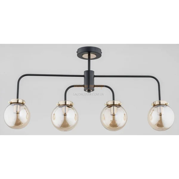 Люстра Alfa 25504 LINIO BLACK KULA