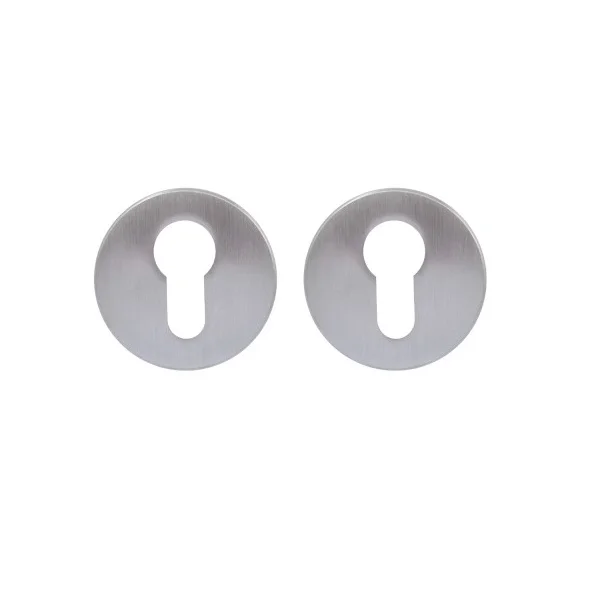 Comit накладка круглая yale браш.мат.хром