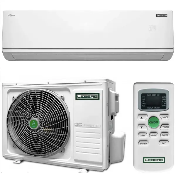 Інверторний кондиціонер Leberg THOR LBS-TOR09/LBU-TOR09