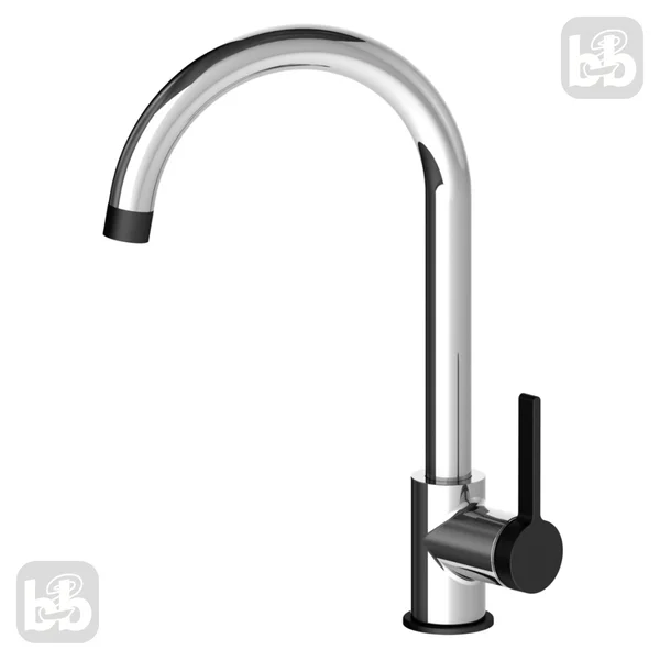 Змішувач для кухні VOLLE 1537.110125 MORA 35 мм, cromo+de la noche. код 83491