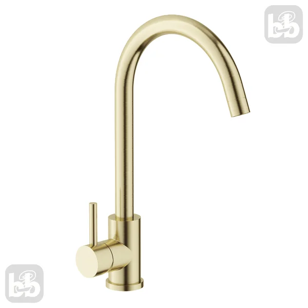 Змішувач для кухні VOLLE CRUZE, cepillado oro код 83854