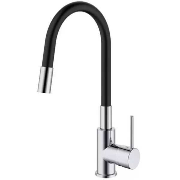 Змішувач для кухні Primera Код- 557034 5417030 Nova Змішувач д:кухні з гнучким виливом, хром