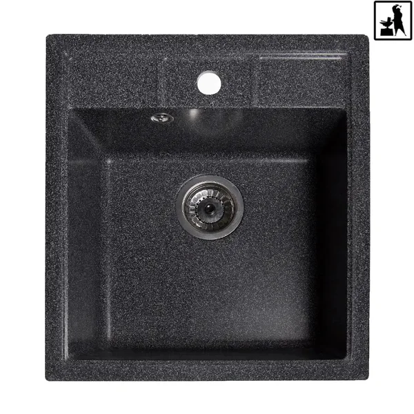 Кухонна мийка Romzha Adiere Grafit (201)