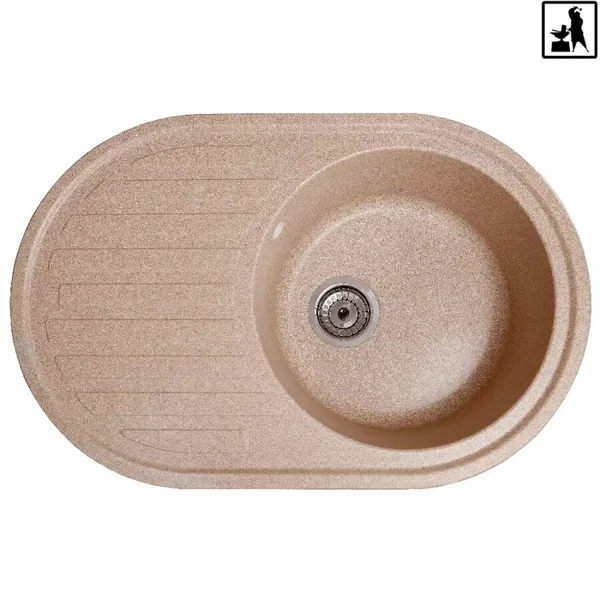 Кухонна мийка Romzha Elegancia 77 Bezhvy (401)