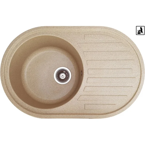 Кухонна мийка Romzha Elegancia 77 Bezhvy (402)