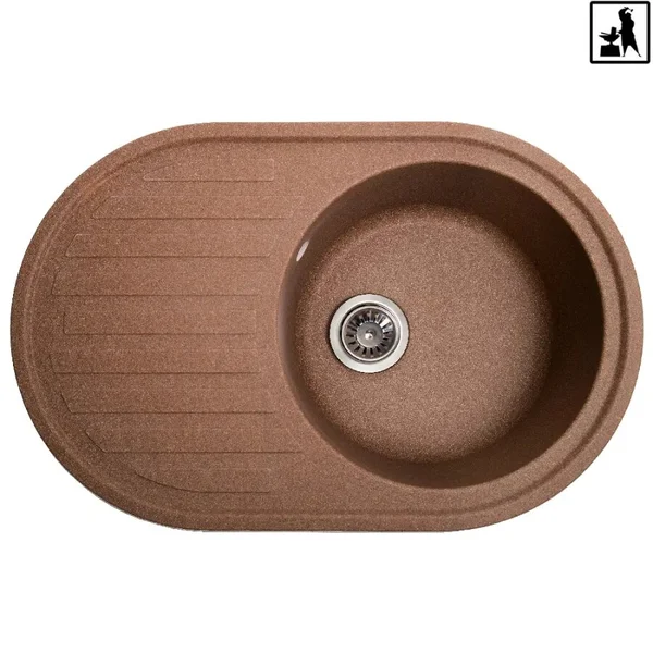 Кухонна мийка Romzha Elegancia 77 Teracota (701)