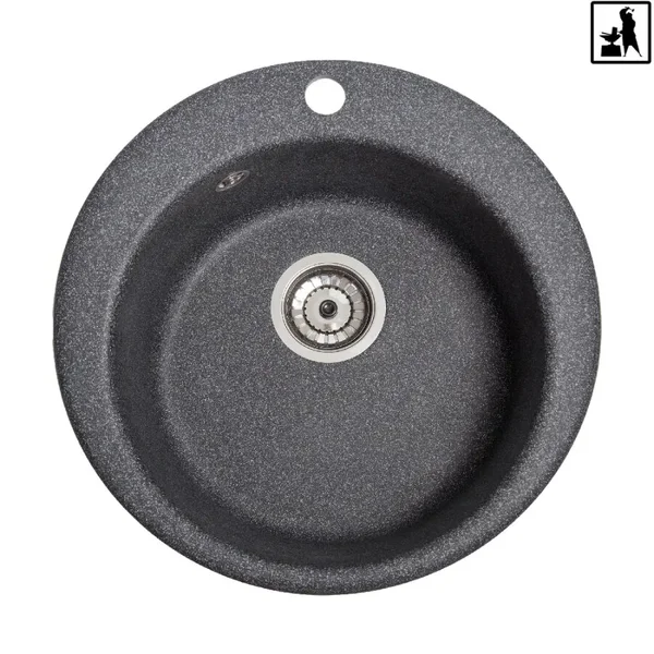 Кухонна мийка Romzha Eva Grafit (201)
