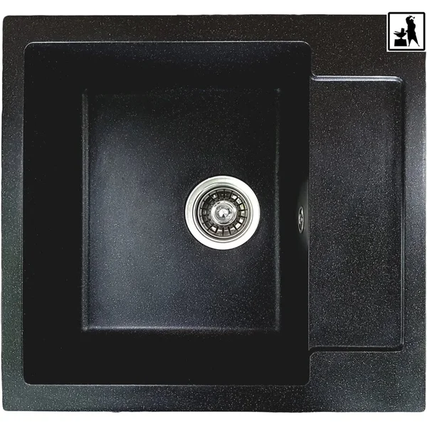 Кухонна мийка Romzha Janta 52 Antracit (902)