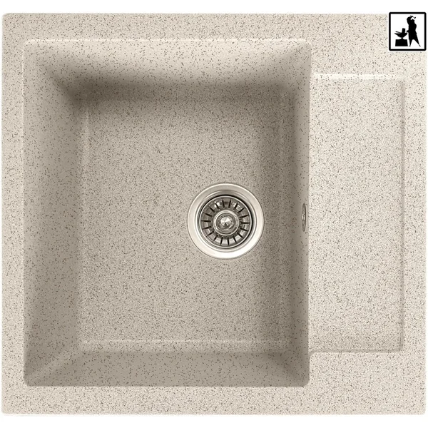 Кухонна мийка Romzha Janta 52 Gri (802)