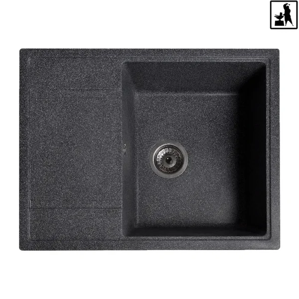 Кухонна мийка Romzha Jorum 65 Grafit (201)