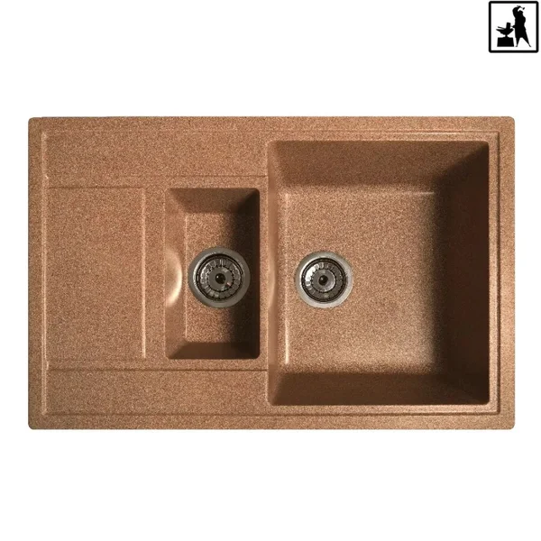 Кухонна мийка Romzha Jorum 78D Teracota (701)