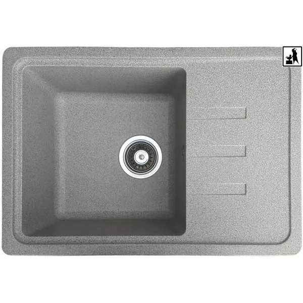 Кухонна мийка Romzha Trei 62 Seda (602)
