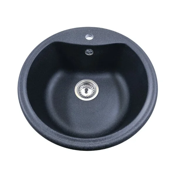 Мийка для кухні L'аmante 490 чорний- Київ