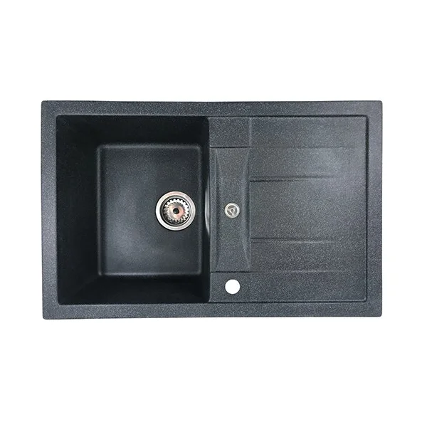 Мийка для кухні L'аmante 7850 kvadro чорний- Київ