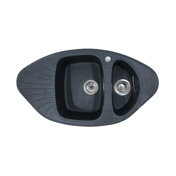 Мийка для кухні L'аmante Каріна чорний- Київ