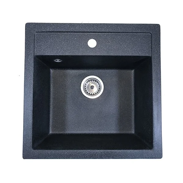 Мийка для кухні L'аmante Рома 11 (570*480) чорний- Київ