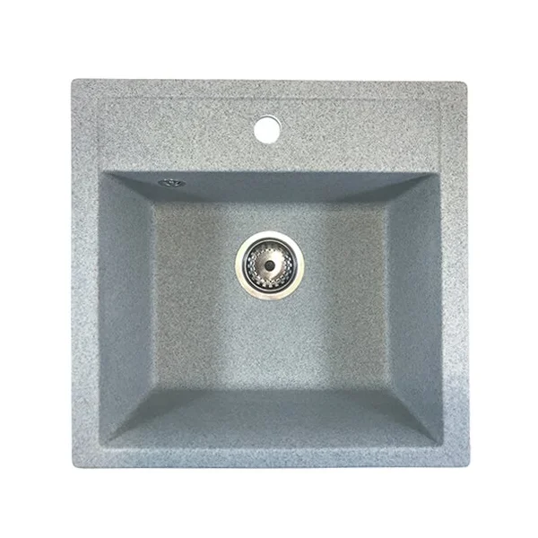 Мийка для кухні L'аmante Рома 11 (570*480) сірий- Київ