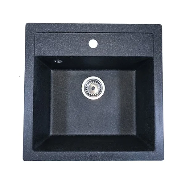 Мийка для кухні L'аmante Рома 9 (495*480) чорний- Київ