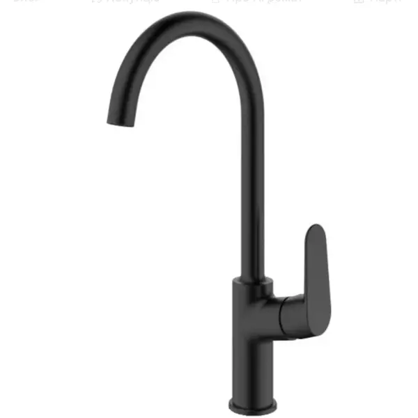 Змішувач для кухні Primera Код- 557026 5521030B Life Змішувач д:кухні, чорний мат