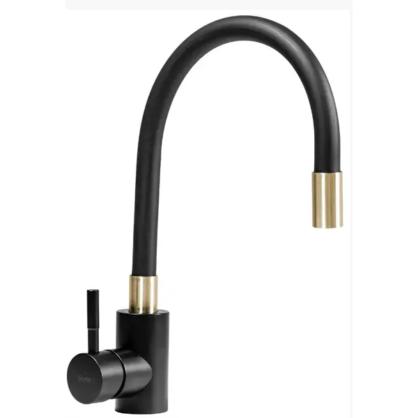 Змішувач для кухні REA Clever Чорний : Золото REA-B5219