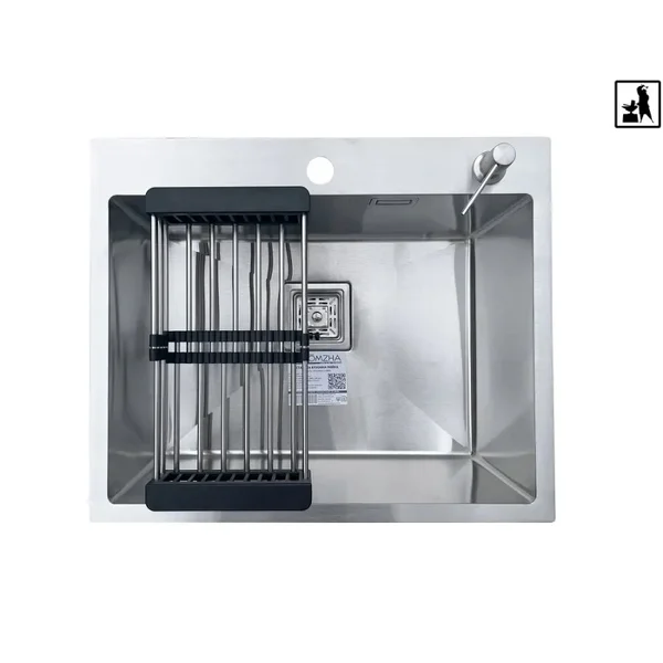 Сталева кухонна мийка Romzha Arta Nova U-550 Max