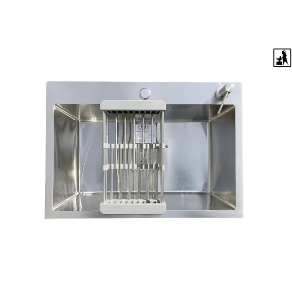 Сталева кухонна мийка Romzha Arta Nova U-600