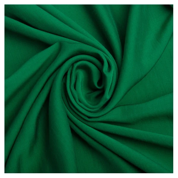 Ткань плательная КРІСТЕЛЬ 110 г/м2 зелена