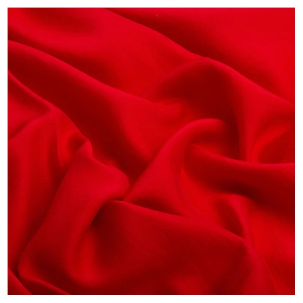 Ткань плательная КРІСТЕЛЬ 110 г/м2 червона