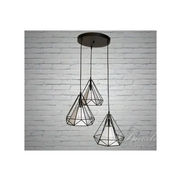 Светильник подвес в стиле скандинавский лофт арт: 1078/3