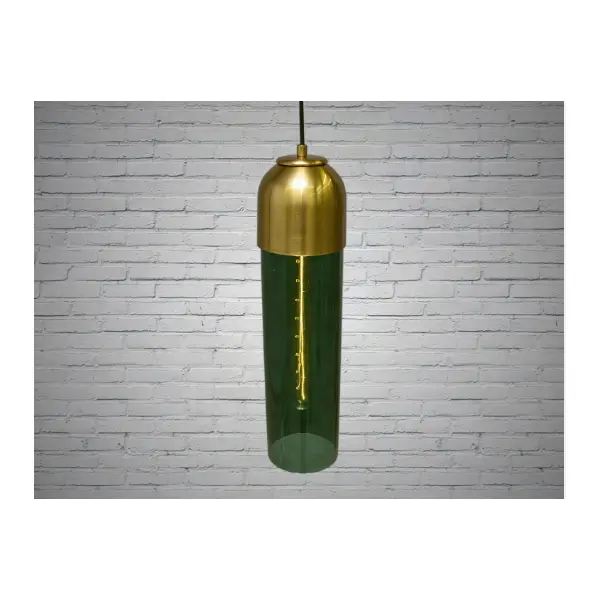 Люстра Loft на 12 ламп арт: BO-2833/1GREEN+G