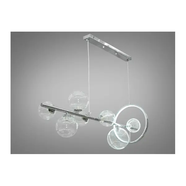 Люстра Loft на 7 ламп з LED підсвічуванням арт: YC2108L-7HR