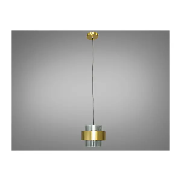 Люстра Loft з тонованим склом арт: BO-2725G