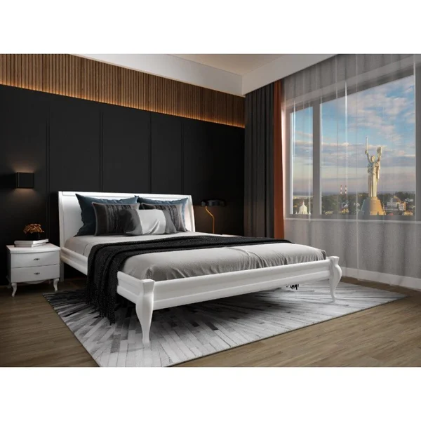 *Київ - Ліжко ArtWood Дублін 1,60 х 2,00 / 1,80 х 2,00 - ламельний блок , вільха тонування 5 кольорів. Тумби на вибір. ( предзам. 3-4 тижні)