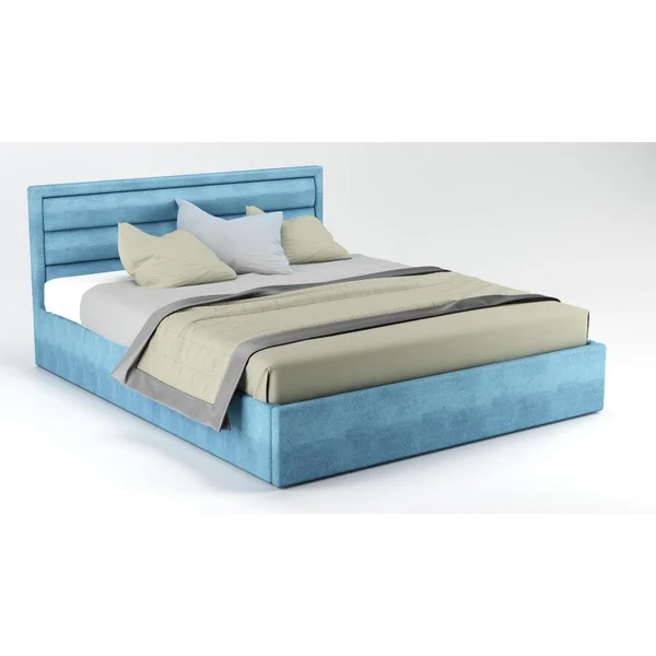 *Київ - Ліжко мʼяке ArtWood Хьюстон 1,60 х 2,00 - ламельний блок . Оббивка 1-5 кат. Тумби на вибір ( предзам. 3-4 тижні)