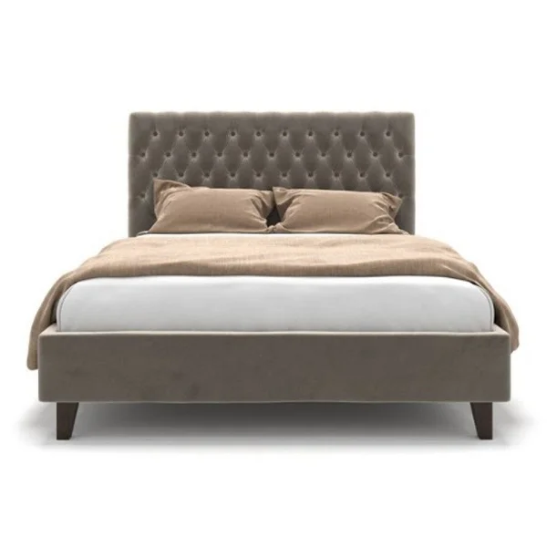 *Київ - Ліжко мʼяке на ніжках ArtWood Монтана 1,60 х 2,00 - ламельний блок . Оббивка 1-5 кат. Тумби на вибір ( предзам. 4 тижні)