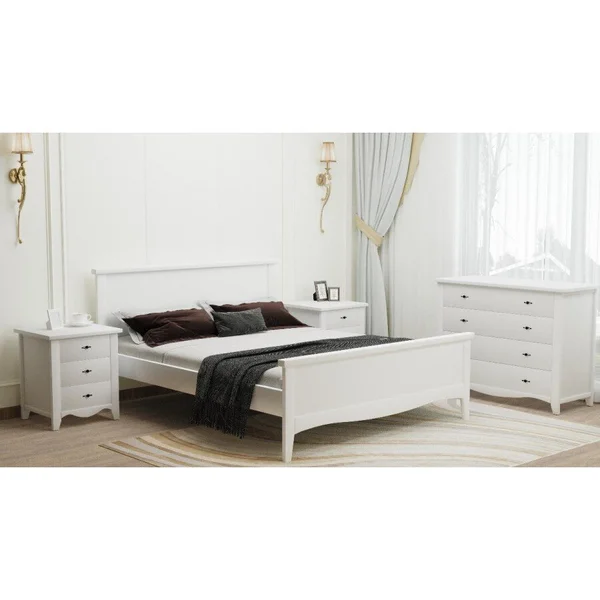 *Київ - Ліжко ArtWood Рим 1,60 х 2,00 / 1,80 х 2,00 - ламельний блок , вільха тонування 5 кольорів. Тумби на вибір. ( предзам. 3-4 тижні)