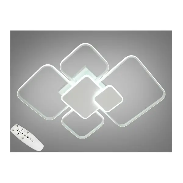 Стельова світлодіодна люстра 130W арт: 2040WH